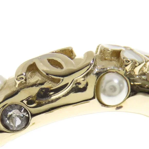 ❤️#109 Chanel hoop earrings with a Flower Motif - Picture 6 of 9